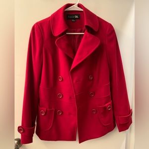 Forever 21 pea coat